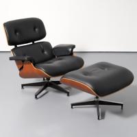 Charles & Ray Eames Leather Lounge Chair & Ottoman - Sold for $9,600 on 05-17-2026 (Lot 746).jpg